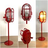 Bobbi lamp - rainbow collection - red - upcycling