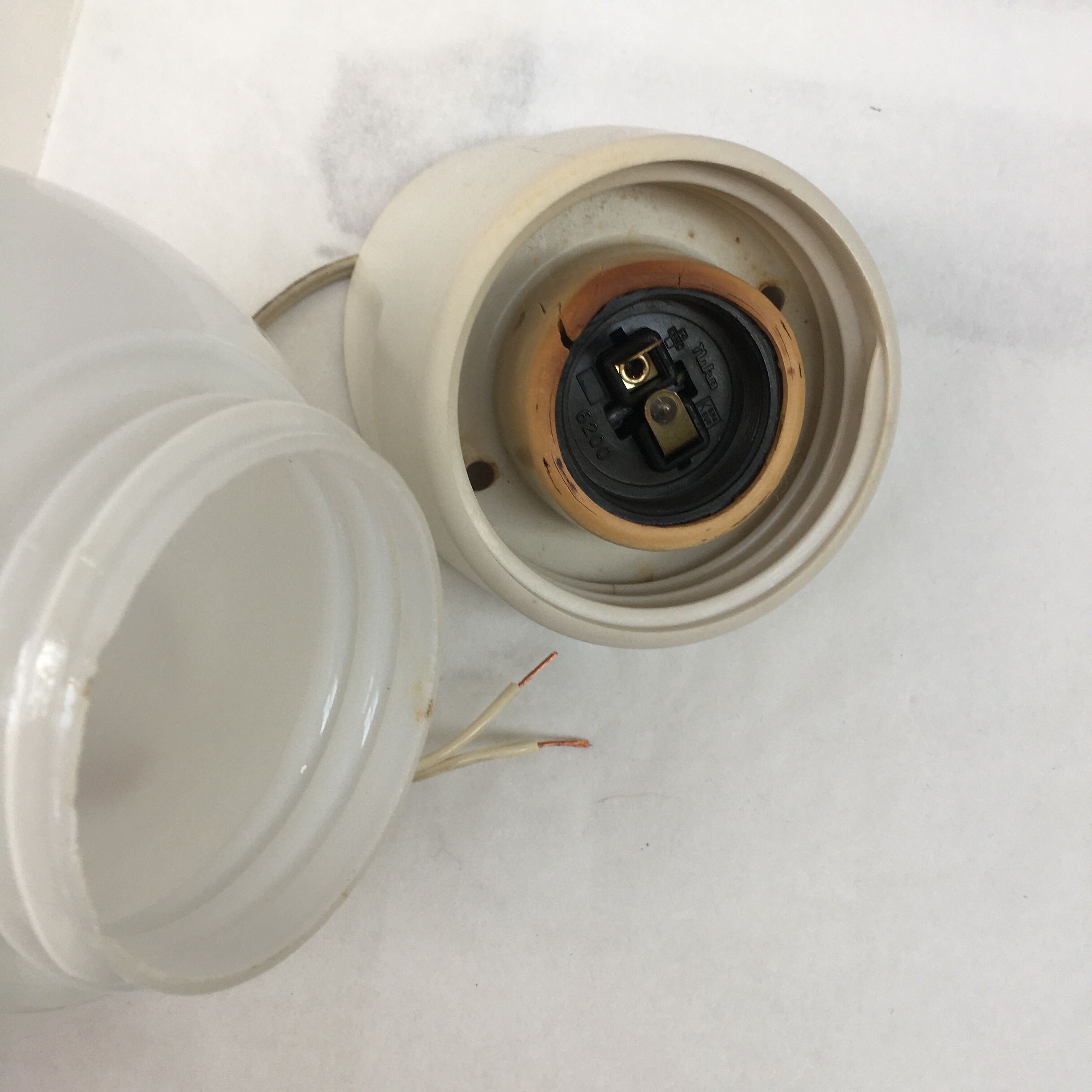 Vintage Bo Niko Bauhaus style wall lamp