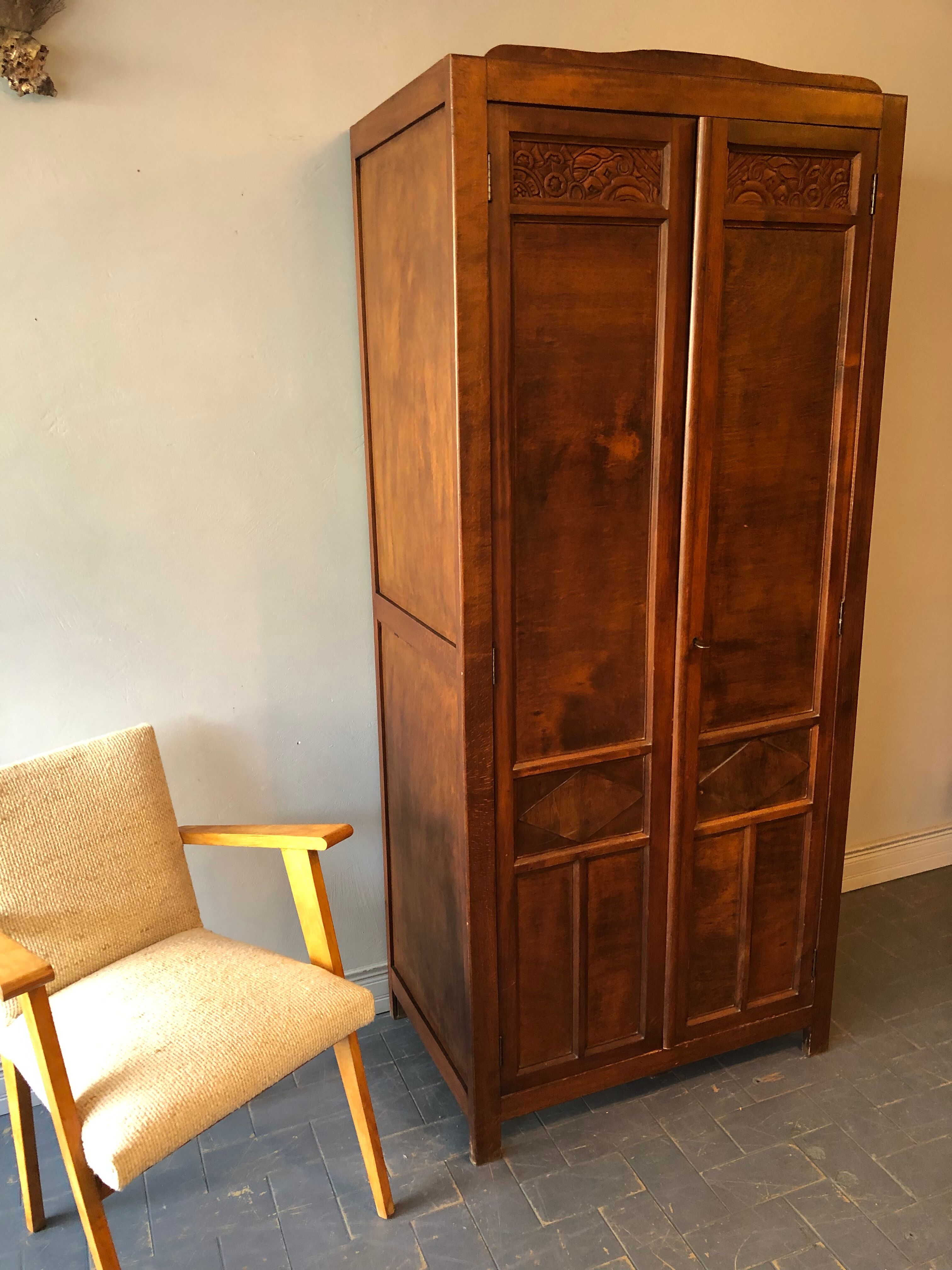 Art Deco wardrobe