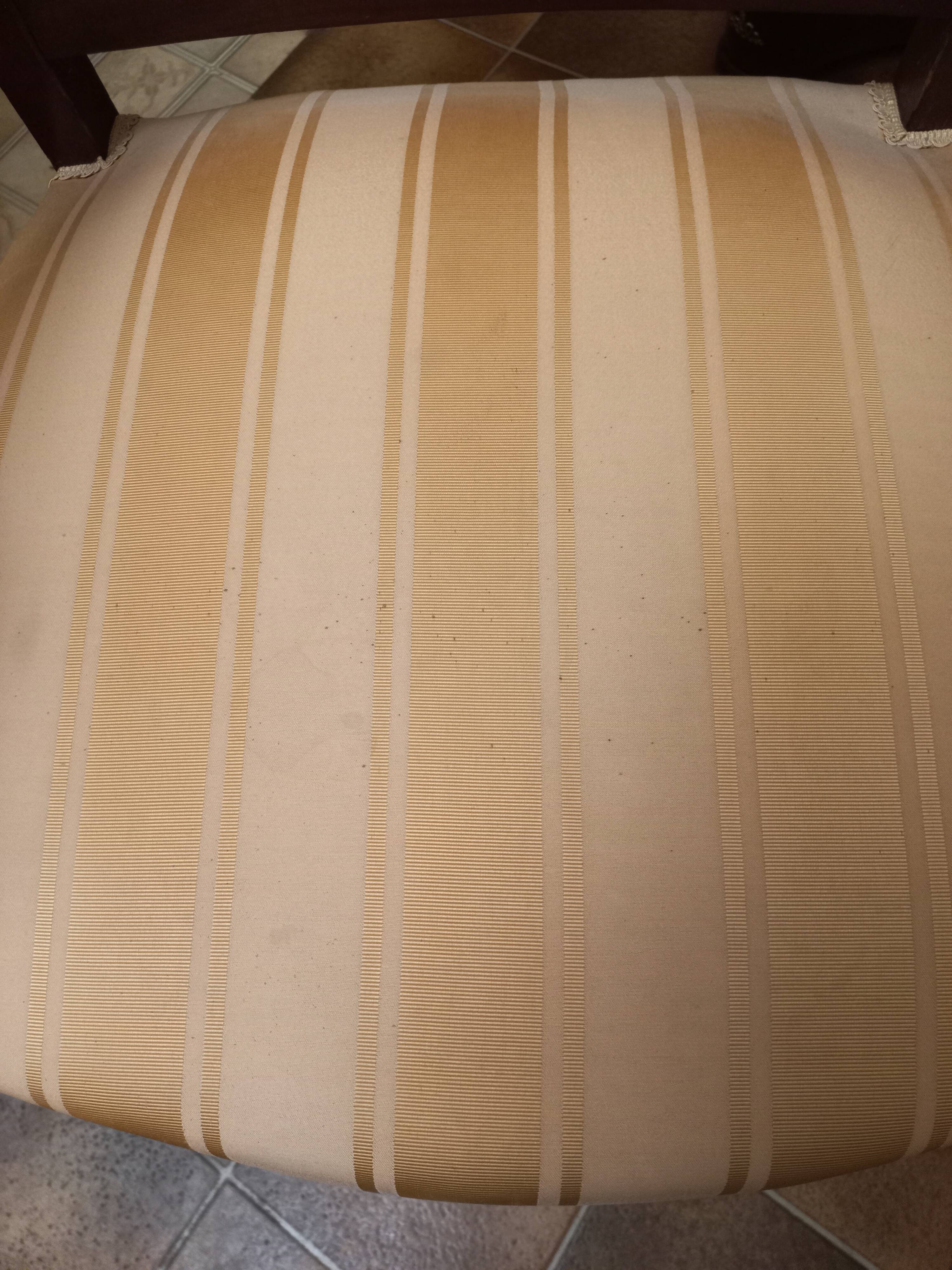 Pair of early 19th century mahogany armchairs