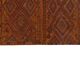 Kilim turc vintage tissé main 169x252 cm