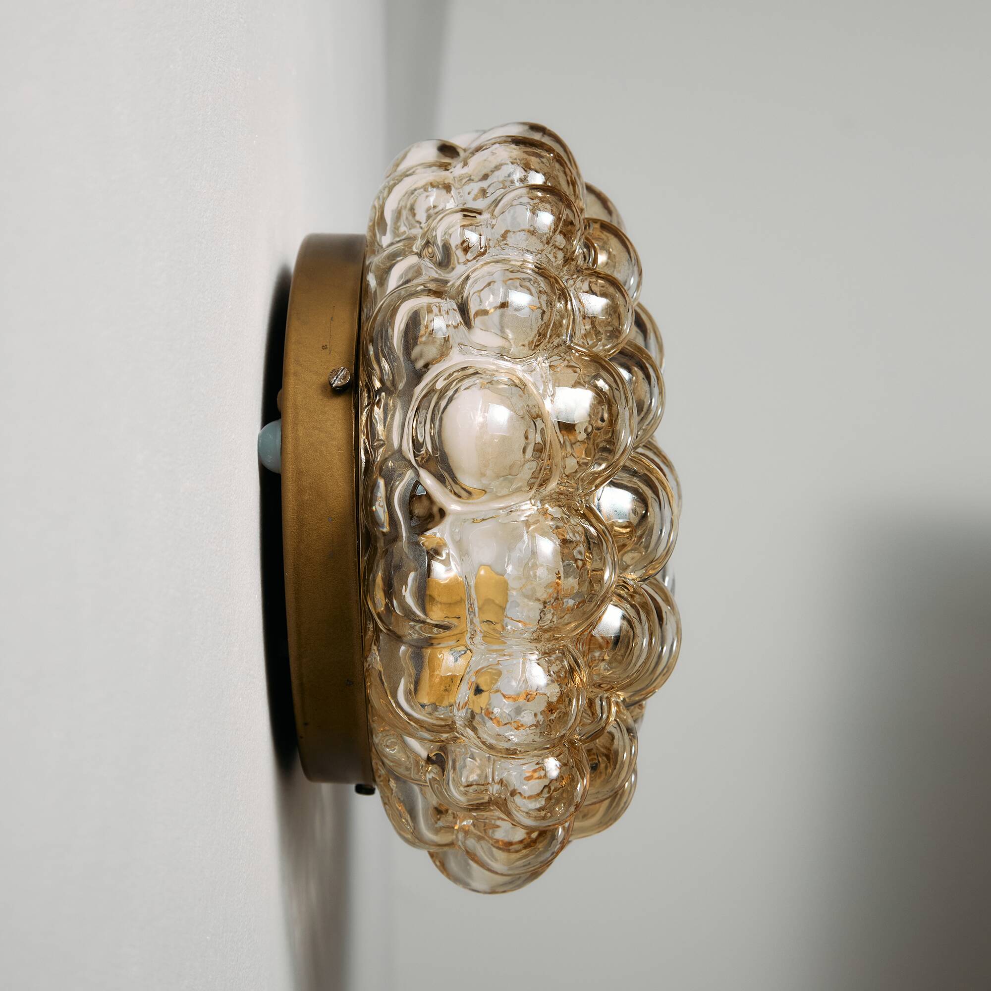 Bubble glass wall light by Helena Tynell for Limburg