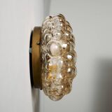 Bubble glass wall light by Helena Tynell for Limburg