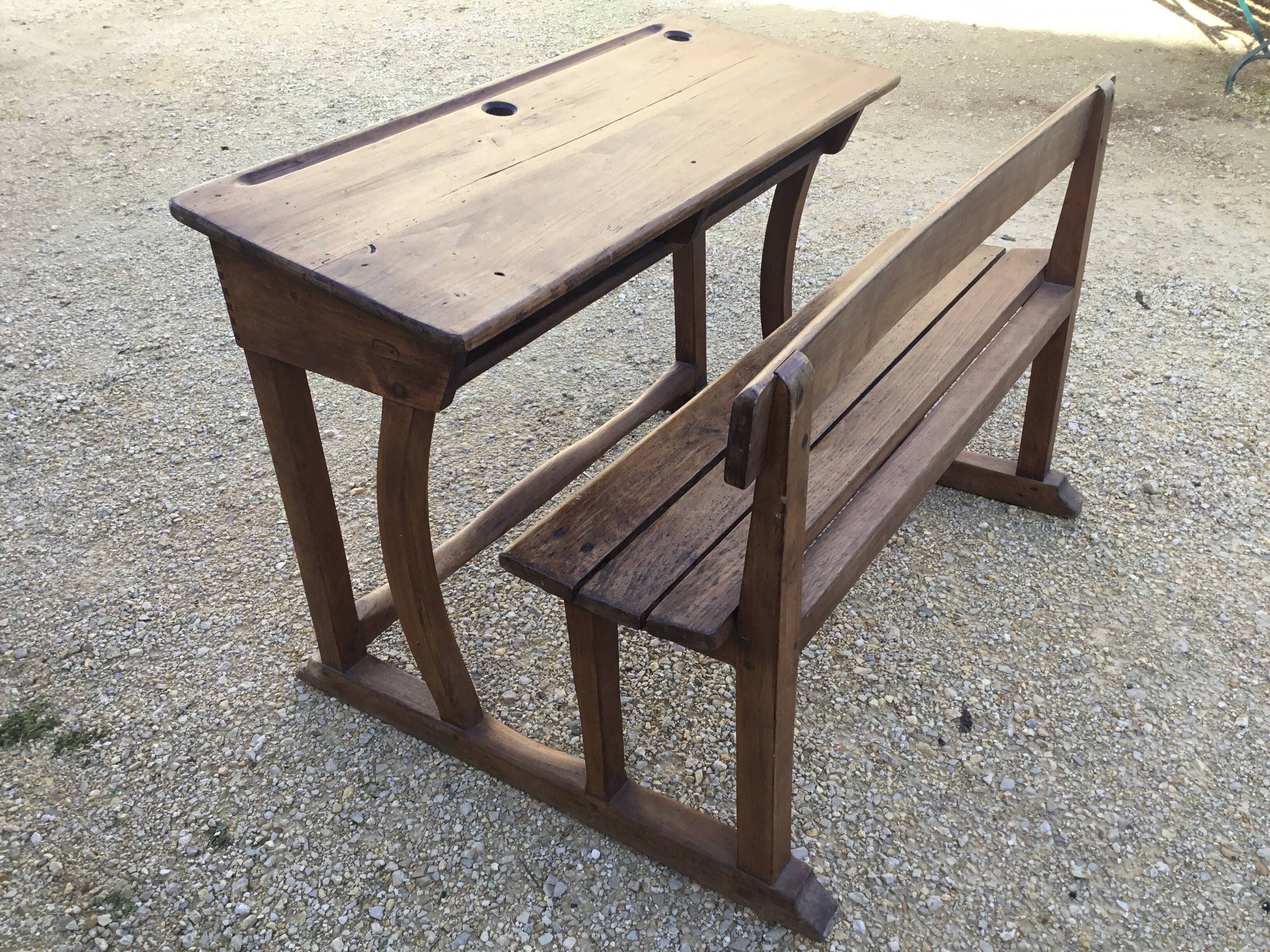 School desk from the 1950s/60s in very good condition
