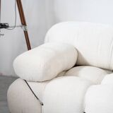 Camaleonda, B&B 2-seater sofa and 3-seater sofa in bouclè fabric, 1970