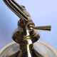 Brass notary or banker's lamp