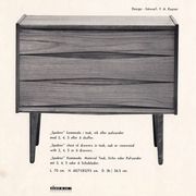 Commode d'Appoint "Spekter" Danoise des Années 1960 en Palissandre par Fredrik Kayser