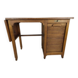 Oak industrial desk, 1930s