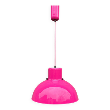 Large Reflex hanging lamp, designed by T. Rudkiewicz, 1980s.