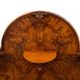 Walnut desk, Northern Europe, circa 1900. After restoration.