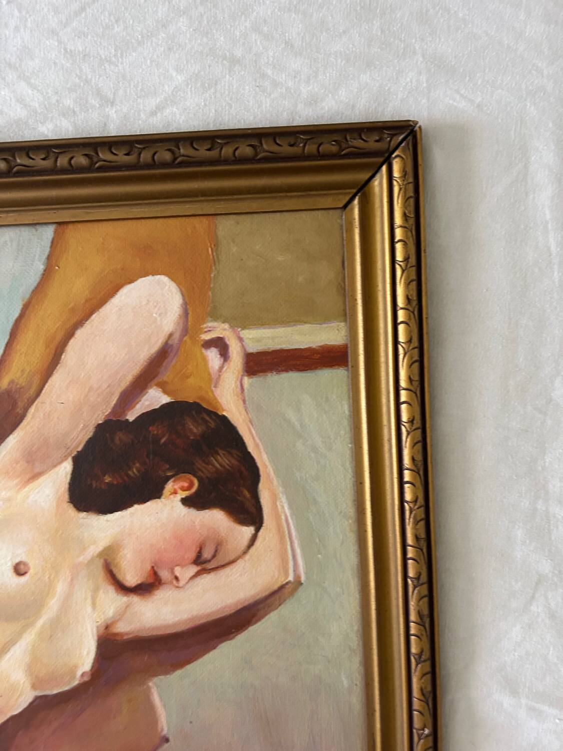 Oil on canvas Female nude 1952