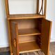 Vintage bamboo wicker shelf