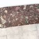 Table basse en marbre Breccia et chrome , circa  1970/80'