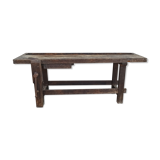 Old wooden workbench