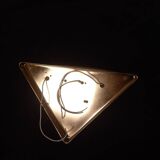 Pair of gilded art deco wall lights