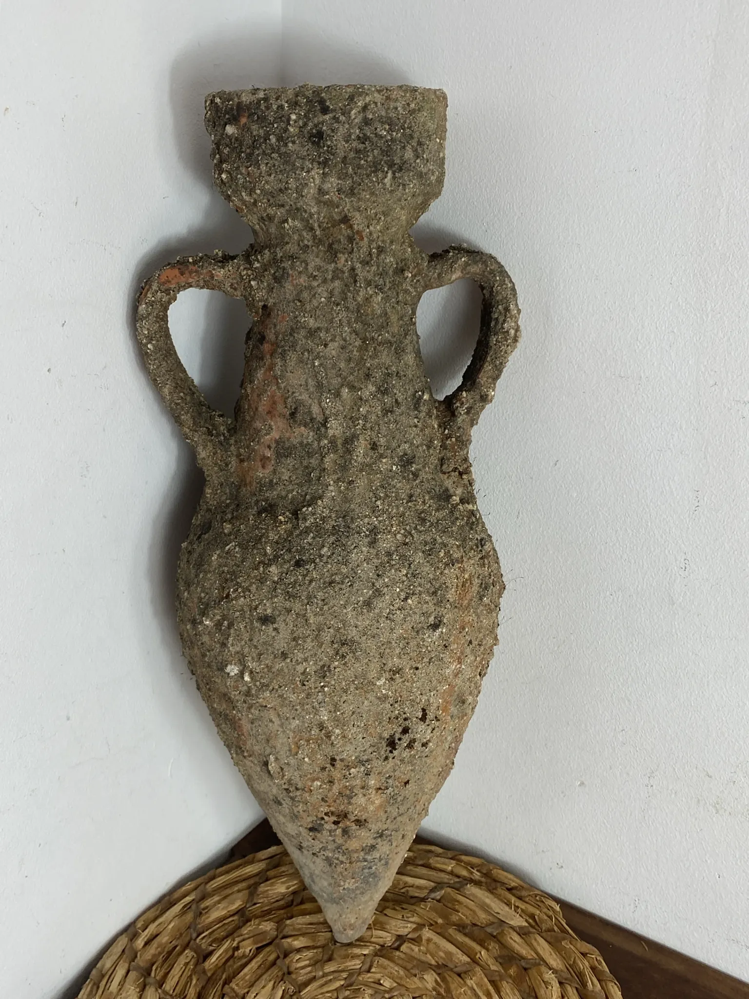 Terracotta amphora