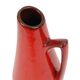 Rare Red Design Vase By Heinz Siery West Germany 271-22