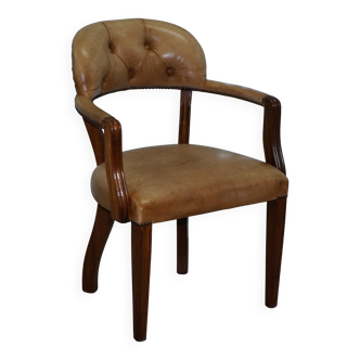 House of Chesterfield leather office chair