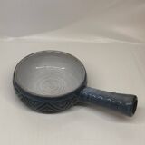 Scandinavian ceramic fondue pot