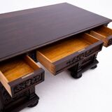 Antique desk from the late 19th century, Western Europe.
