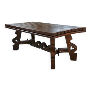 table en chêne rustique