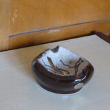Bird ashtray enamelled