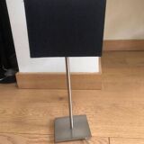 Black bedside lamp