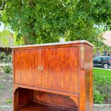 19th Century Transition Style Marquetry Storage Unit