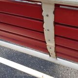 Foldable vintage garden bench