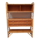 Bookcase shelf vintage in rattan
