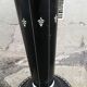Metal pedestal table joseph hoffman