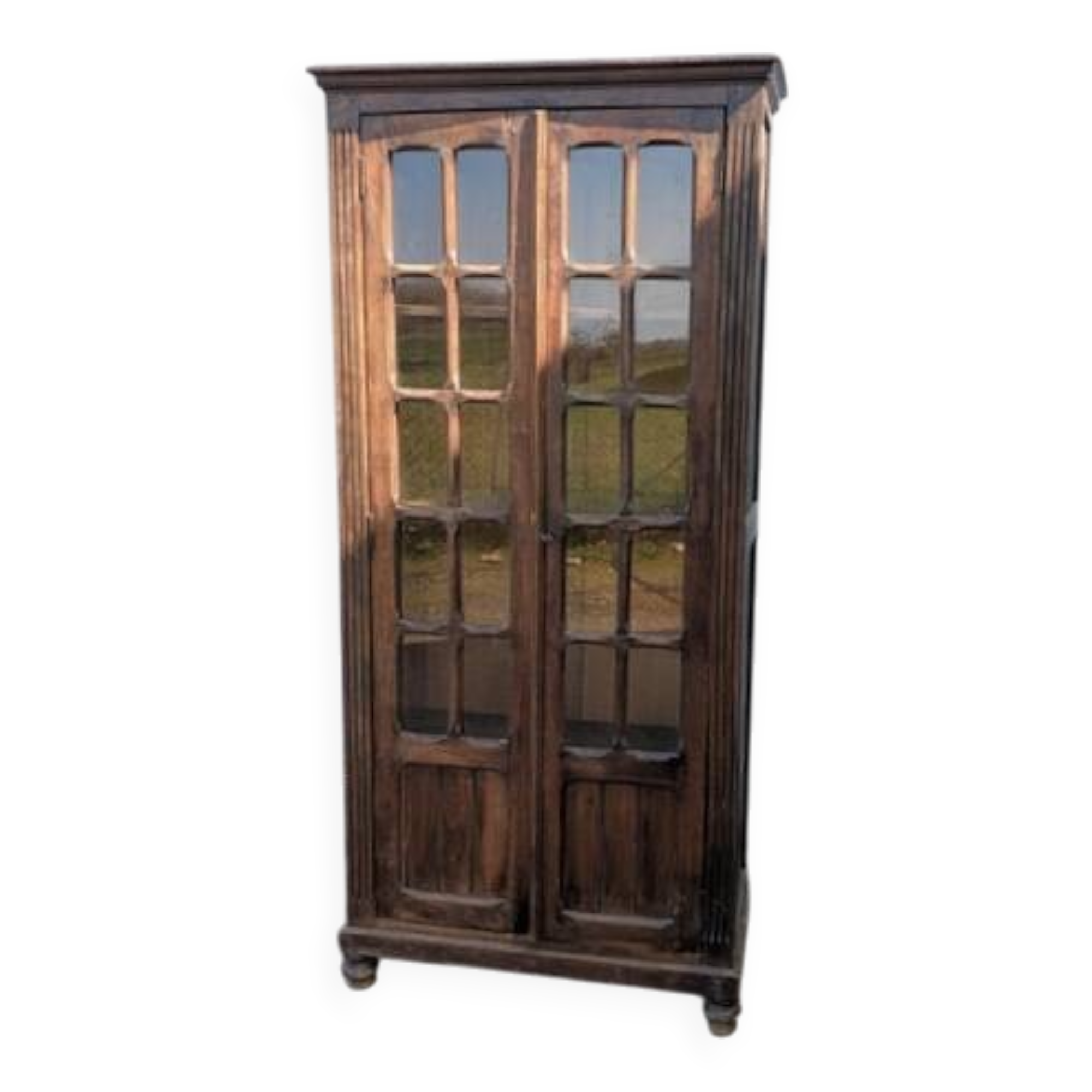 Parisian glass cabinet