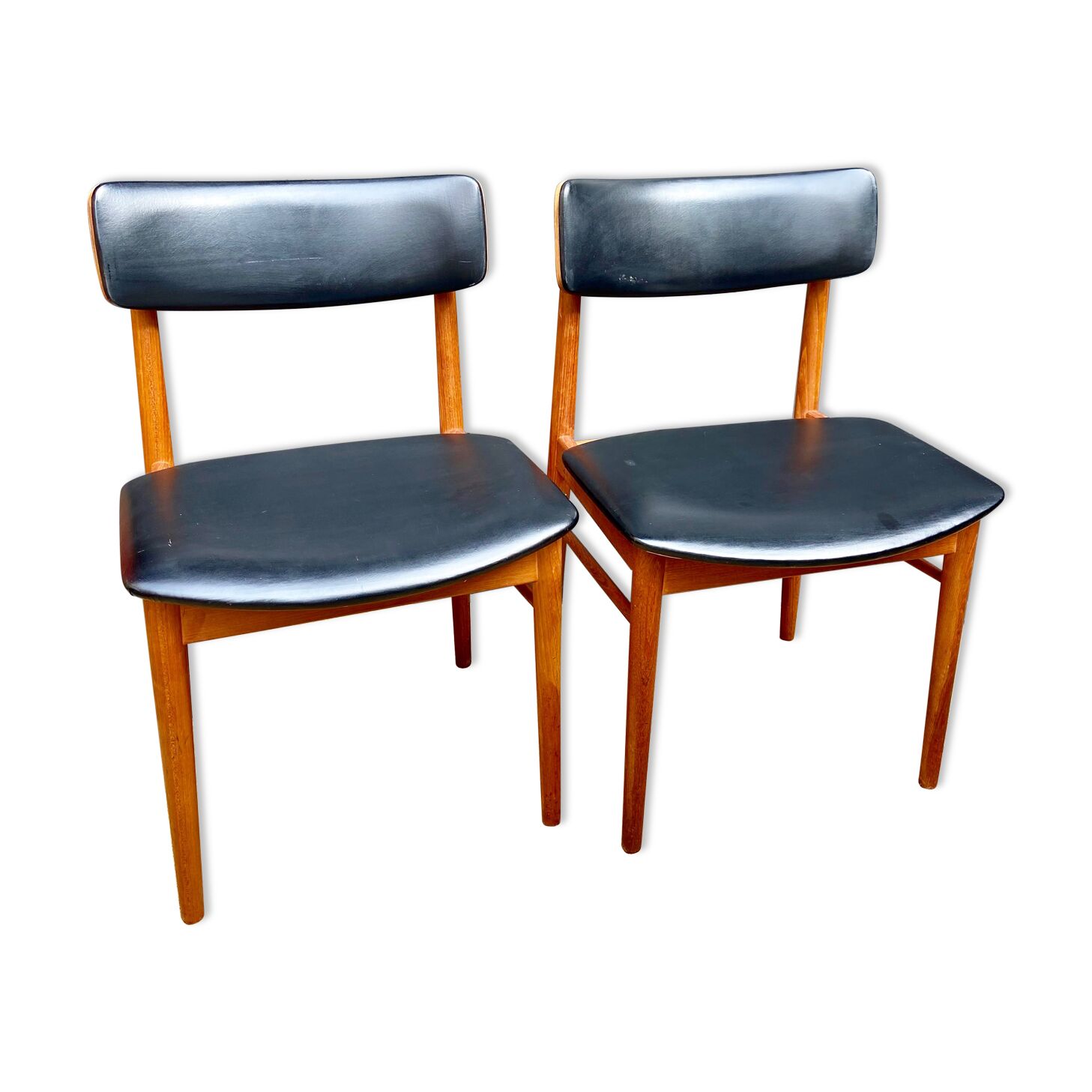 Ensemble de 2 chaises scandinaves
