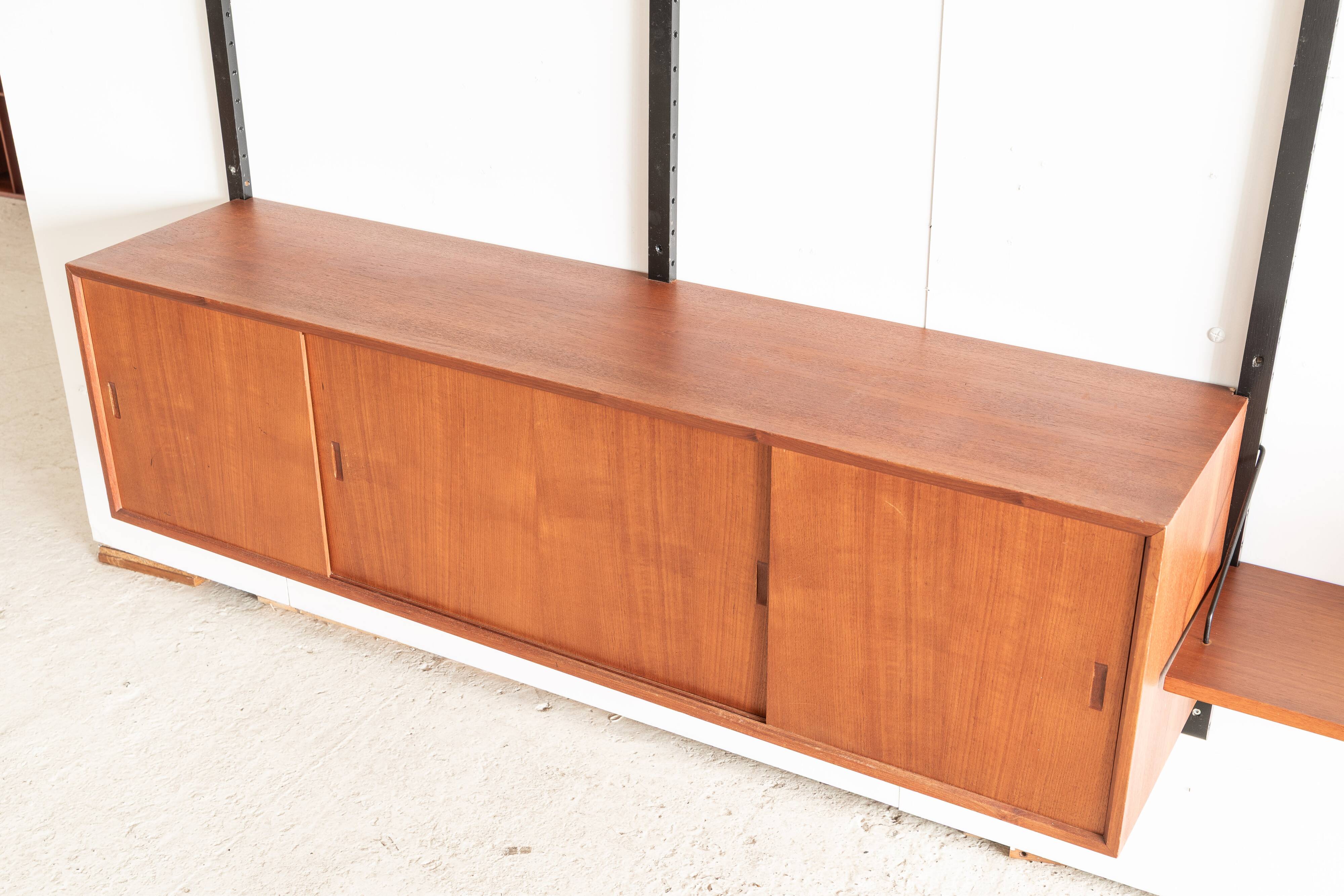 4-Bay wall unitkl  by P. Cadovius, Denmark, 1960's