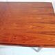 Table teck avec rallonges