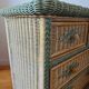 Rattan and wicker commode from the 70s – 80s