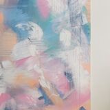 Canvas of modern abstract art, "Take on Me"