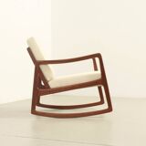 Rocking chair model 120 by Ole Wanscher for France & Son, Denmark, 1951