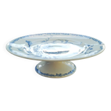 Antique Lunéville Marguerite fruit bowl – Terre de Fer – Blue and white decor