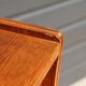 Dark chest of drawers with 5 drawers from the 1950s