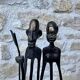 Large African bronze sculpture