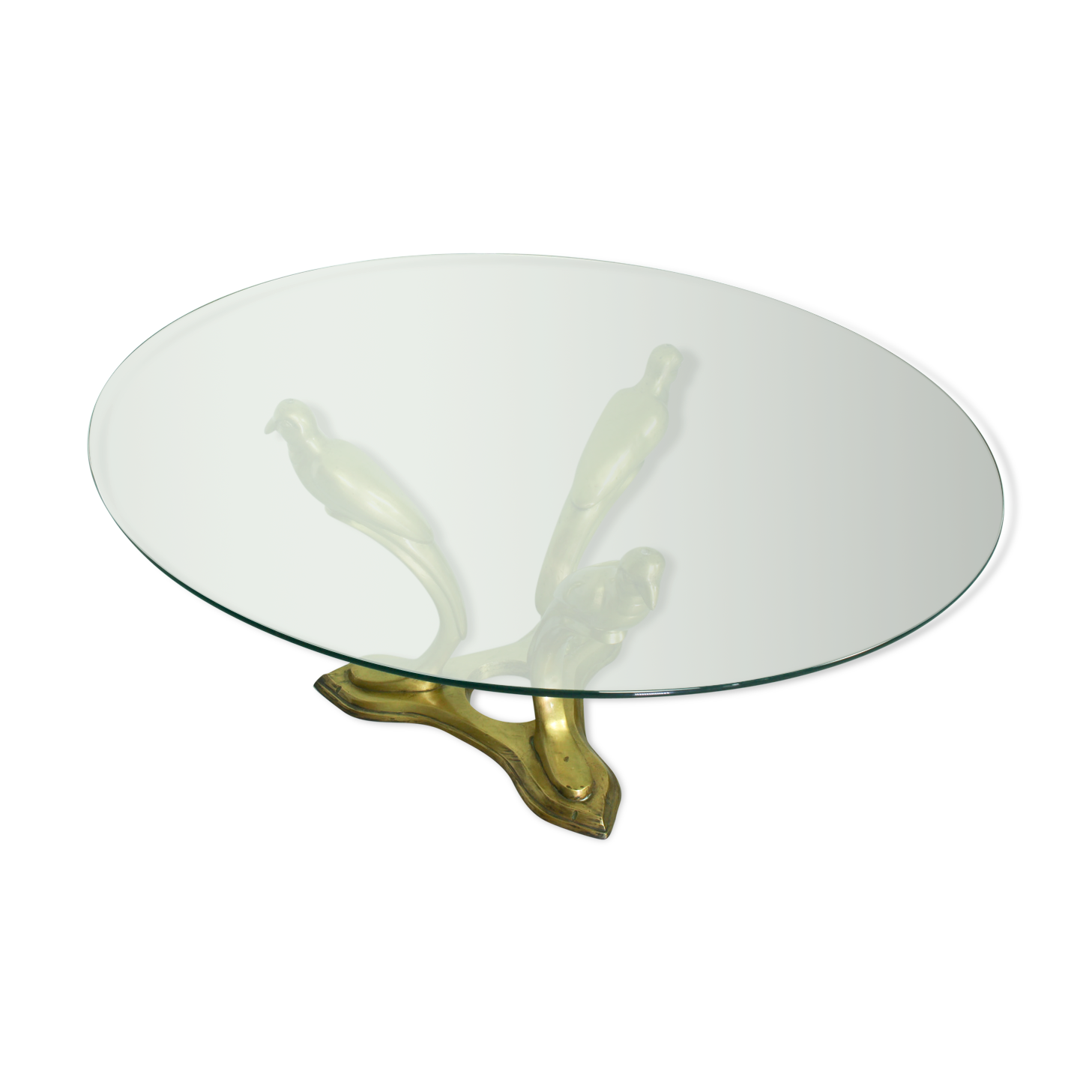 Parrots coffee table Belgium 1970