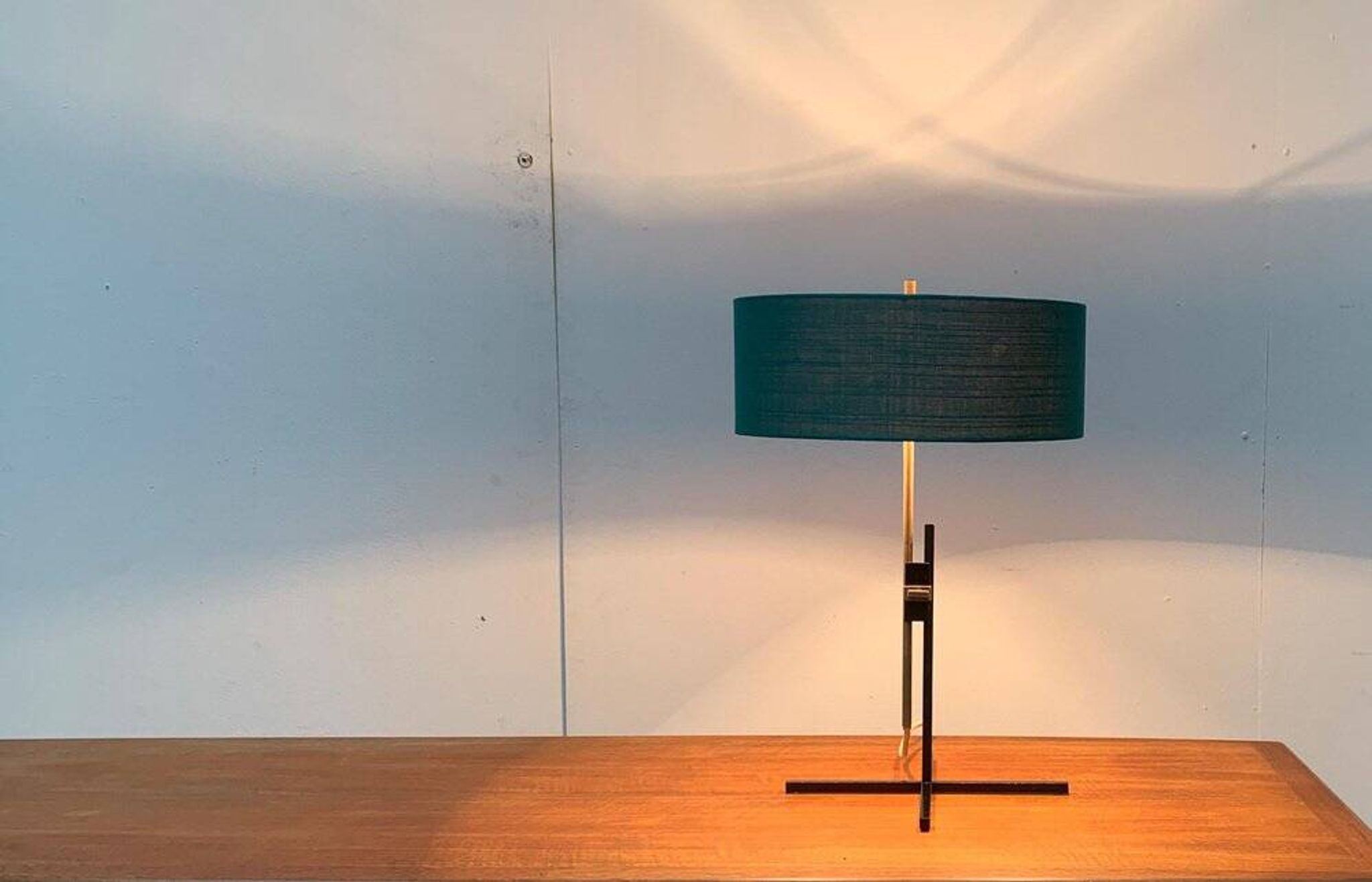Mid-century minimalist table lamp by Kaiser Idell / Kaiser Leuchten.