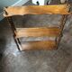 Turned wooden shelf at the end of the 19th century
