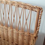 Rattan toy box