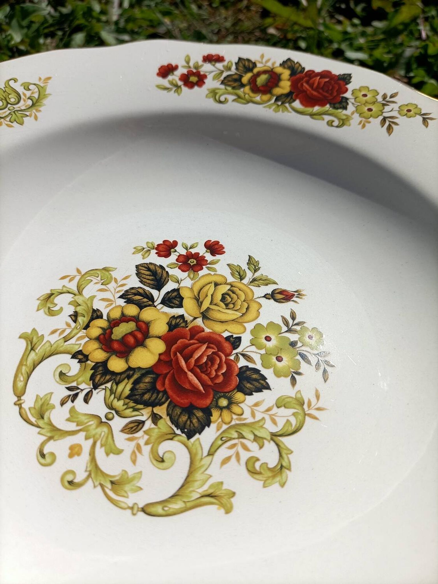 Assiettes creuses x6 Digoin Sarreguemines 💐