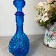 Blue Empoli Glass Carafe