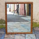 Old mirror gilded wood late nineteenth