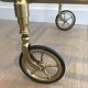 Neoclassical brass rolling table from Maison Baguès