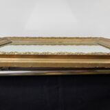 Gilded wooden mirror Napoleon III